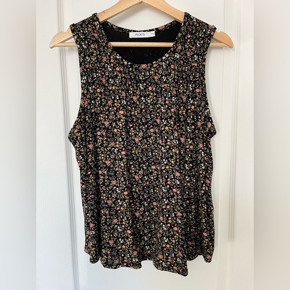 NWOT Ricki’s Floral Sleeveless Tank Top| Size M - Picture 2 of 9